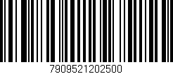 Código de barras (EAN, GTIN, SKU, ISBN): '7909521202500'