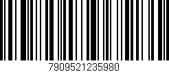 Código de barras (EAN, GTIN, SKU, ISBN): '7909521235980'