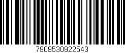 Código de barras (EAN, GTIN, SKU, ISBN): '7909530922543'