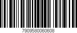 Código de barras (EAN, GTIN, SKU, ISBN): '7909580060608'