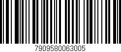 Código de barras (EAN, GTIN, SKU, ISBN): '7909580063005'