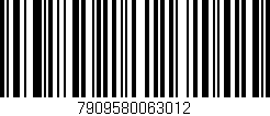 Código de barras (EAN, GTIN, SKU, ISBN): '7909580063012'