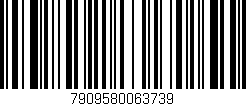 Código de barras (EAN, GTIN, SKU, ISBN): '7909580063739'