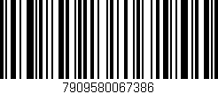 Código de barras (EAN, GTIN, SKU, ISBN): '7909580067386'