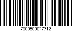 Código de barras (EAN, GTIN, SKU, ISBN): '7909580077712'