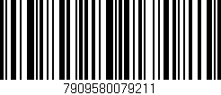 Código de barras (EAN, GTIN, SKU, ISBN): '7909580079211'