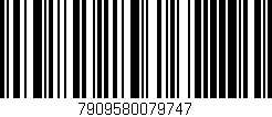 Código de barras (EAN, GTIN, SKU, ISBN): '7909580079747'