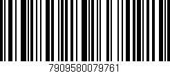 Código de barras (EAN, GTIN, SKU, ISBN): '7909580079761'