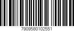 Código de barras (EAN, GTIN, SKU, ISBN): '7909580102551'