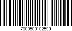 Código de barras (EAN, GTIN, SKU, ISBN): '7909580102599'