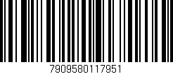 Código de barras (EAN, GTIN, SKU, ISBN): '7909580117951'