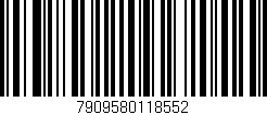 Código de barras (EAN, GTIN, SKU, ISBN): '7909580118552'