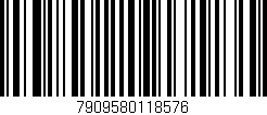 Código de barras (EAN, GTIN, SKU, ISBN): '7909580118576'