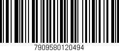 Código de barras (EAN, GTIN, SKU, ISBN): '7909580120494'