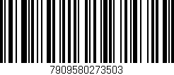 Código de barras (EAN, GTIN, SKU, ISBN): '7909580273503'