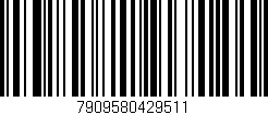 Código de barras (EAN, GTIN, SKU, ISBN): '7909580429511'