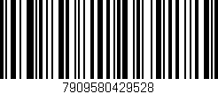 Código de barras (EAN, GTIN, SKU, ISBN): '7909580429528'