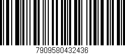 Código de barras (EAN, GTIN, SKU, ISBN): '7909580432436'