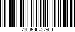 Código de barras (EAN, GTIN, SKU, ISBN): '7909580437509'