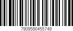 Código de barras (EAN, GTIN, SKU, ISBN): '7909580455749'