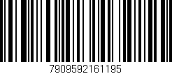 Código de barras (EAN, GTIN, SKU, ISBN): '7909592161195'