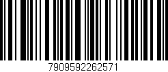 Código de barras (EAN, GTIN, SKU, ISBN): '7909592262571'