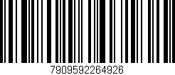 Código de barras (EAN, GTIN, SKU, ISBN): '7909592264926'