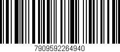 Código de barras (EAN, GTIN, SKU, ISBN): '7909592264940'