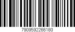 Código de barras (EAN, GTIN, SKU, ISBN): '7909592266180'