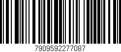 Código de barras (EAN, GTIN, SKU, ISBN): '7909592277087'