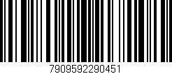 Código de barras (EAN, GTIN, SKU, ISBN): '7909592290451'