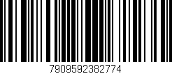 Código de barras (EAN, GTIN, SKU, ISBN): '7909592382774'