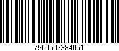 Código de barras (EAN, GTIN, SKU, ISBN): '7909592384051'