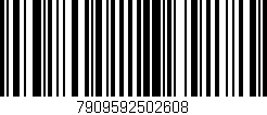 Código de barras (EAN, GTIN, SKU, ISBN): '7909592502608'