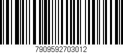 Código de barras (EAN, GTIN, SKU, ISBN): '7909592703012'