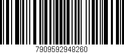 Código de barras (EAN, GTIN, SKU, ISBN): '7909592948260'