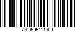 Código de barras (EAN, GTIN, SKU, ISBN): '7909595111609'