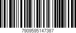 Código de barras (EAN, GTIN, SKU, ISBN): '7909595147387'