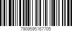 Código de barras (EAN, GTIN, SKU, ISBN): '7909595167705'