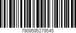 Código de barras (EAN, GTIN, SKU, ISBN): '7909595279545'