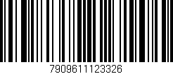 Código de barras (EAN, GTIN, SKU, ISBN): '7909611123326'