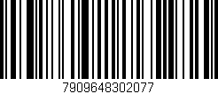 Código de barras (EAN, GTIN, SKU, ISBN): '7909648302077'