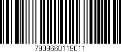 Código de barras (EAN, GTIN, SKU, ISBN): '7909660119011'