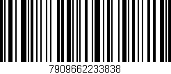 Código de barras (EAN, GTIN, SKU, ISBN): '7909662233838'