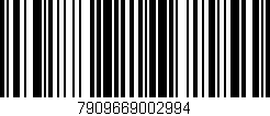 Código de barras (EAN, GTIN, SKU, ISBN): '7909669002994'