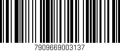 Código de barras (EAN, GTIN, SKU, ISBN): '7909669003137'