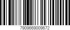 Código de barras (EAN, GTIN, SKU, ISBN): '7909669009672'