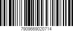 Código de barras (EAN, GTIN, SKU, ISBN): '7909669020714'