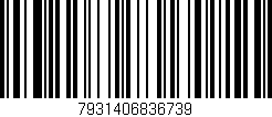 Código de barras (EAN, GTIN, SKU, ISBN): '7931406836739'