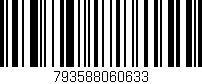 Código de barras (EAN, GTIN, SKU, ISBN): '793588060633'